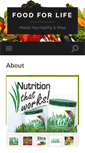 Mobile Screenshot of food-for-life.net
